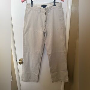 Ralph Lauren Cream Straight Leg Pants Size 4